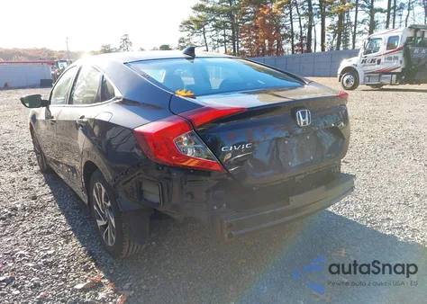 2018 Honda Civic Ex z USA, uszkodzony, nr VIN 2HGFC2F75JH587439